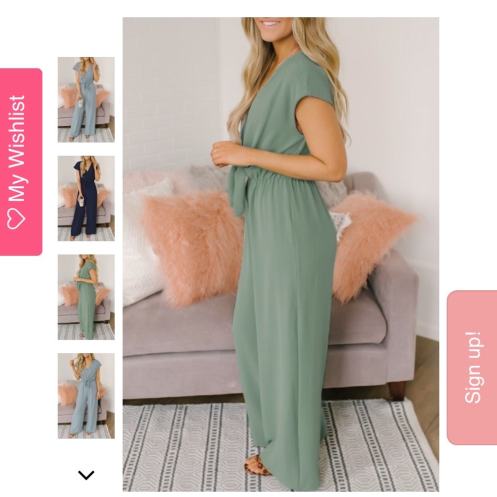 Loose fitting jumpsuit